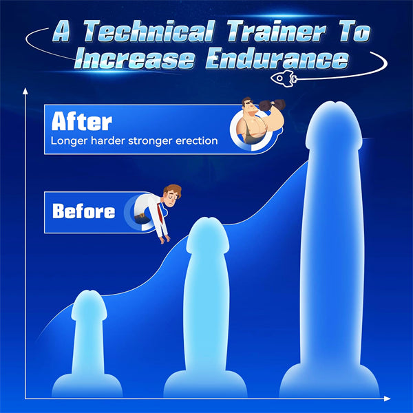 Licking Vibrating Blowjob Glans Trainer