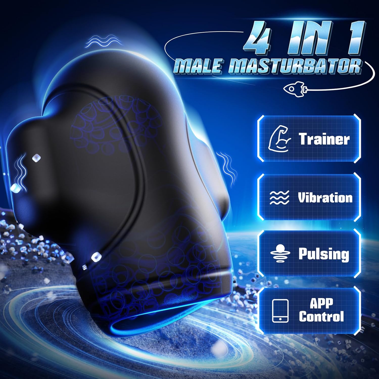 Licking Vibrating Blowjob Glans Trainer