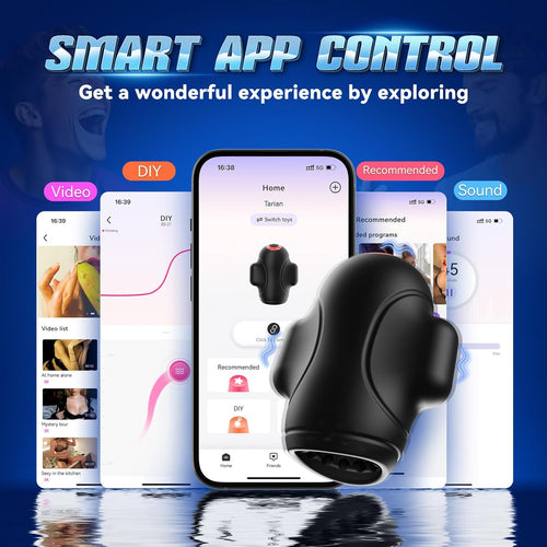 Licking Vibrating Blowjob Glans Trainer